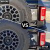 Tailgate Hinge Cover Trim for Ford Bronco 2 Door 4 Door 2021 2022 2023 2024 2025 Rear Door Hinge Liftgate Trim Exterior Decoration Accessories Spare
