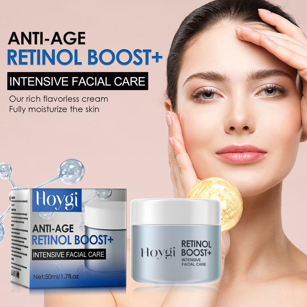 Anti-aging Cream, Fade Fine Lines and Nasolabial Folds, Firm and Tender Skin, Moisturizing, Whitening and Anti-wrinkle Cream