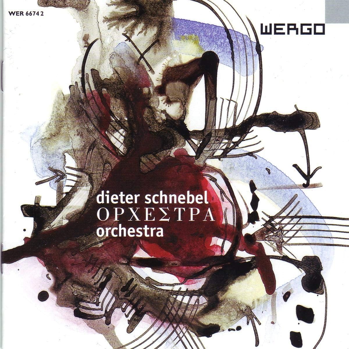 

CD VARIOUS - Schnebel: Orchestra WER66742 Germany Classical Used