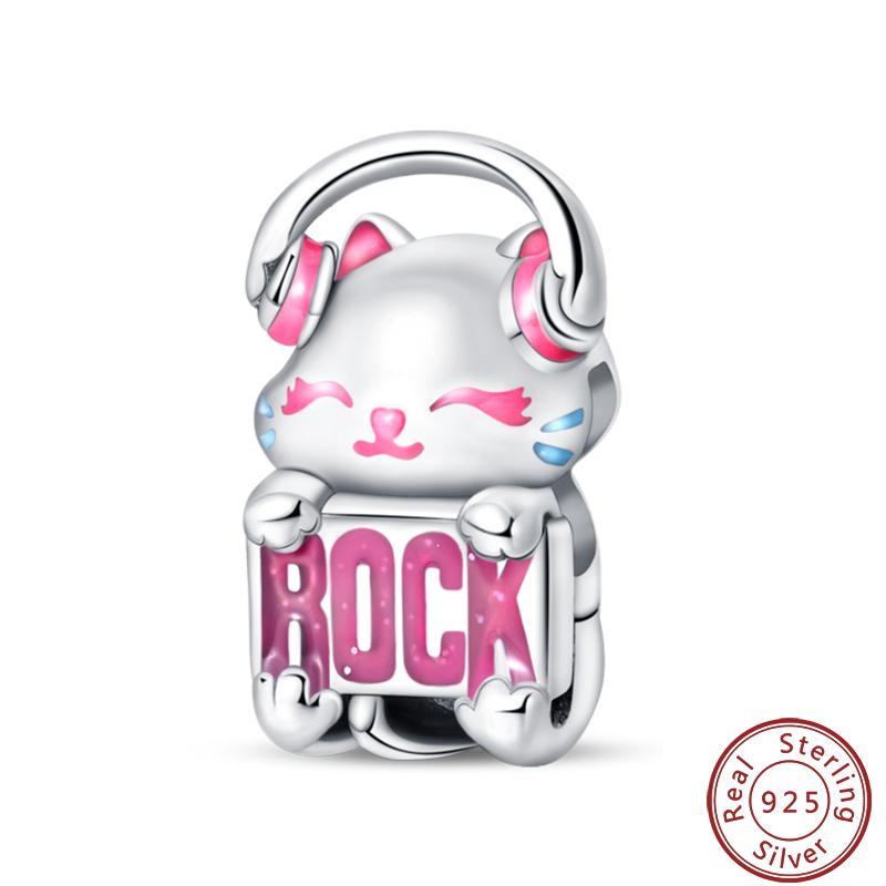 Cute Cat And Dog Series Copper Moon Butterfly Paw Print Charms 3Mm Diy Fine Jewelry Gifts Making