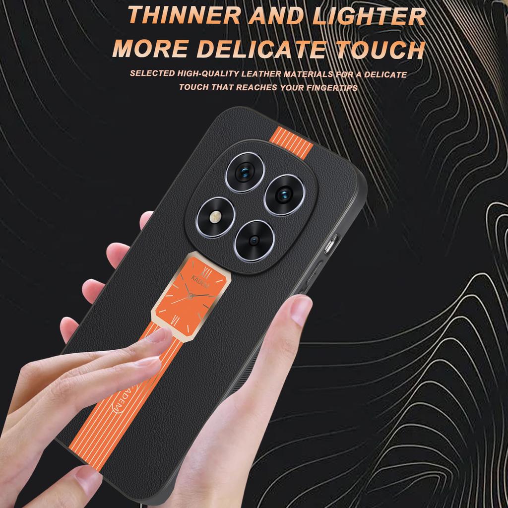 For Xiaomi Redmi Note 14 Pro 5G/Poco X7 5G Case Leather+TPU+Acrylic Anti-Scratch Phone Cover