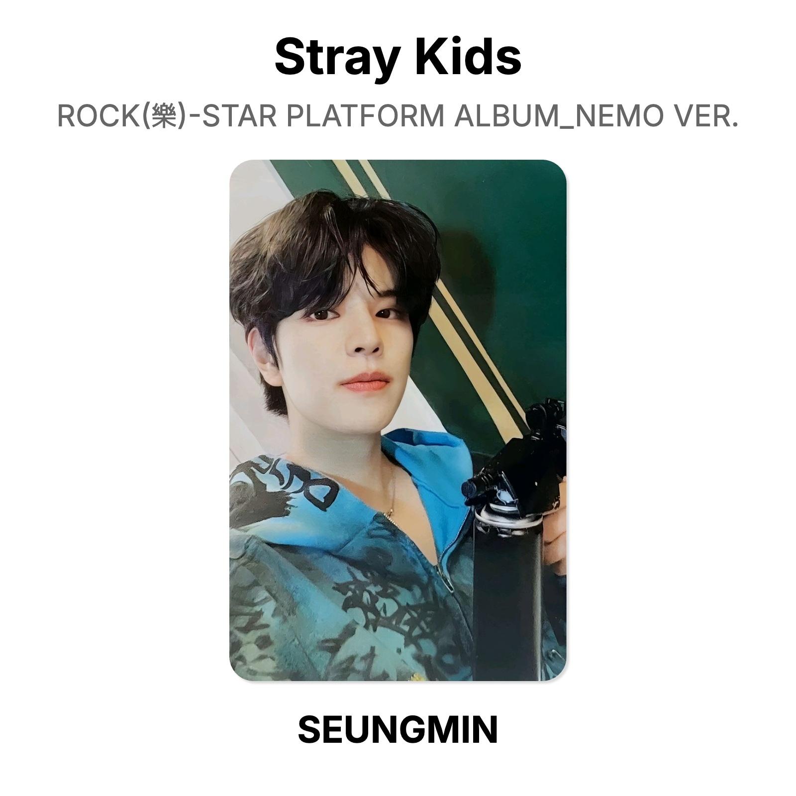 Stray Kids ROCK()-STAR PLATFORM ALBUM_NEMO VER. Official Photocard SEUNGMIN