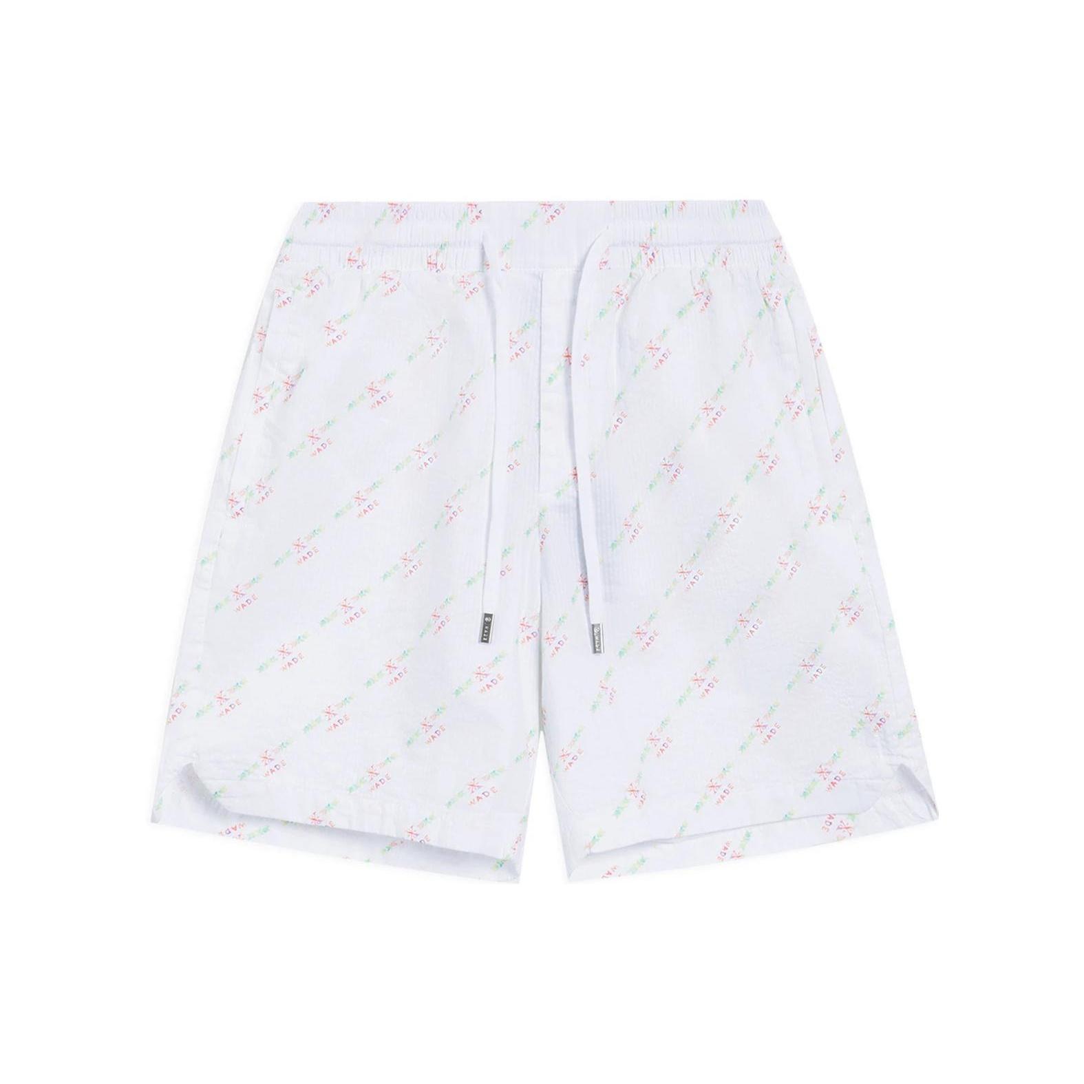 Li-Ning Way Of Wade All-Over Print Shorts  White  Men s AKSS429-2 XXL