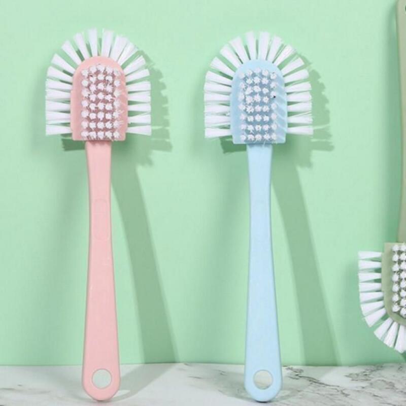 Multipurpose floor brush for cleaning crevices, bathroom, toilet, and sneakers