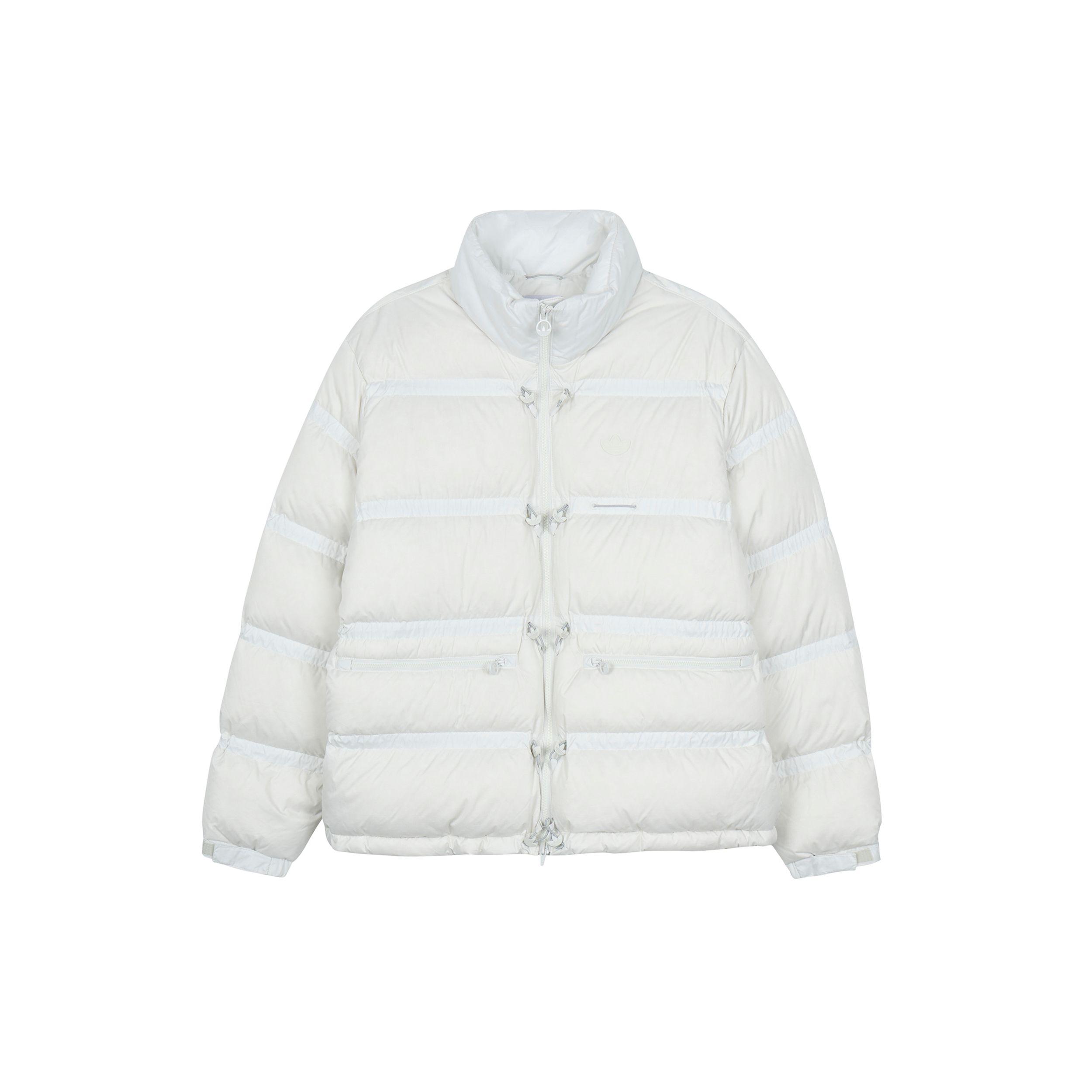 

Adidas Originals однотонная стеганая куртка-пуховик с воротником-стойкой для мужчин, верхняя одежда, белый цвет HL6786 XXXL