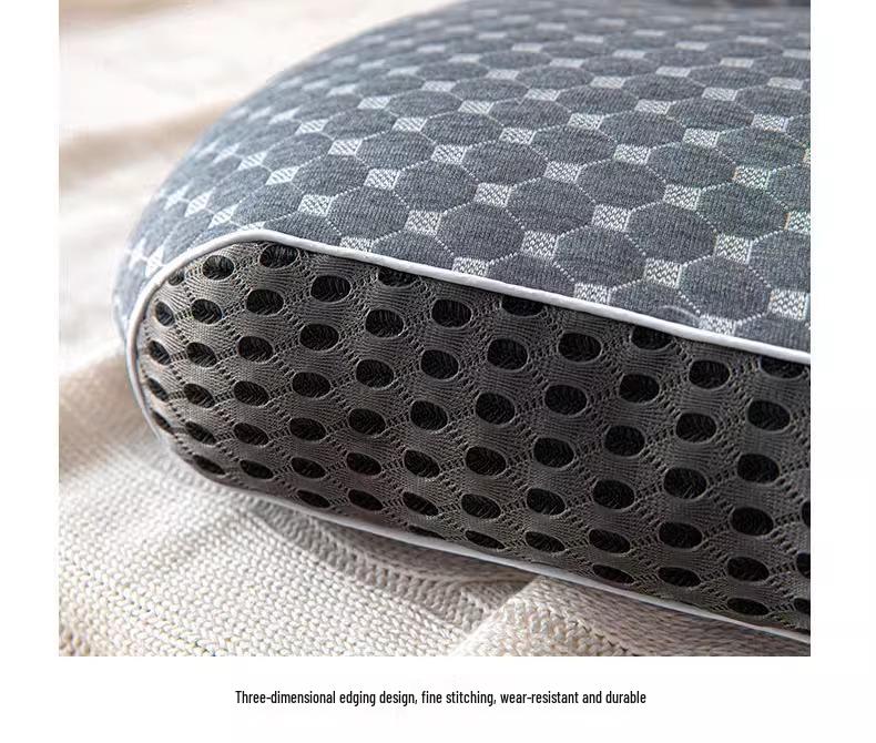 Poduszka pod szyję SPA - Trwały, nieodkształcający się rdzeń z dzianiny bawełnianej dla dorosłych - Idealna do użytku w domu, hotelu lub akademiku