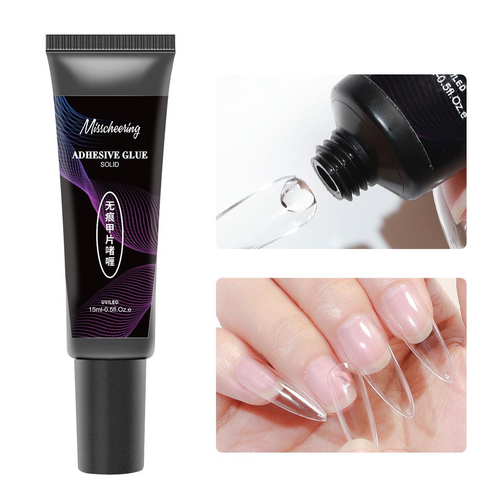 Black Technology Patch Glue Phototherapy Sticker Drill Nail Extension Nail Gel Nail Adhesive Nail Salon