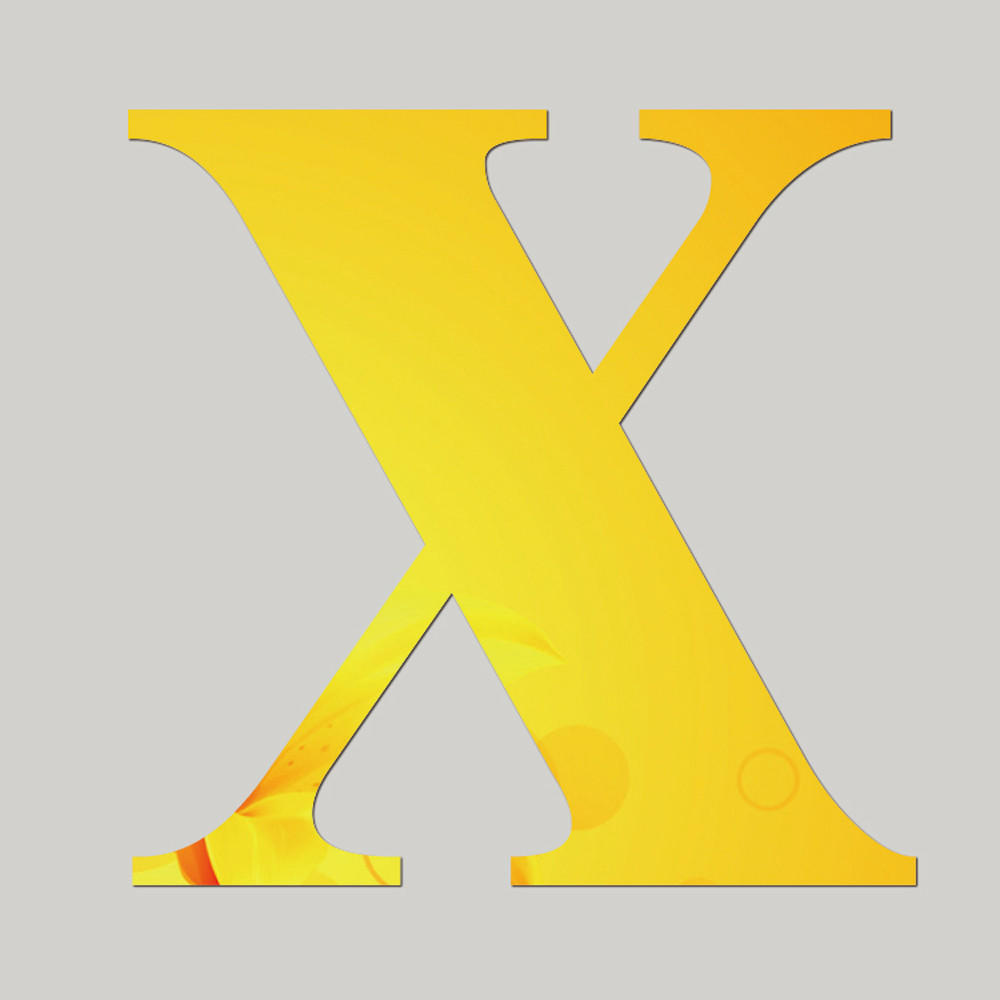 Mirror Wall Sticker 26 Letters DIY Art Mural Home Decor Acrylic Decals Gold