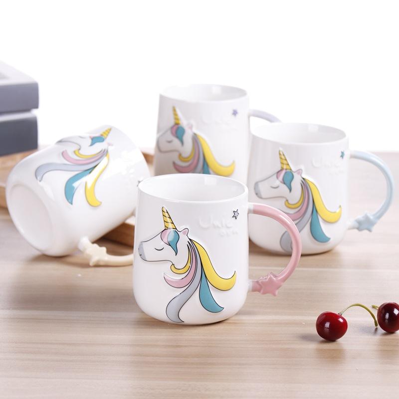 Kreative und Süße Geschenk Tasse, Keramiktasse, Becher, Milchkaffee Tasse, Keramiktasse, Geschenk Tasse