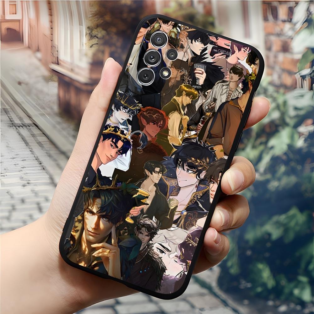 The Cruel Prince Jude And Cardan Phone Case for Samsung Galaxy S24 S23 S22 S20 S21 Ultra Fe Plus M54 A34 A54 A24 A52 A53 Coque