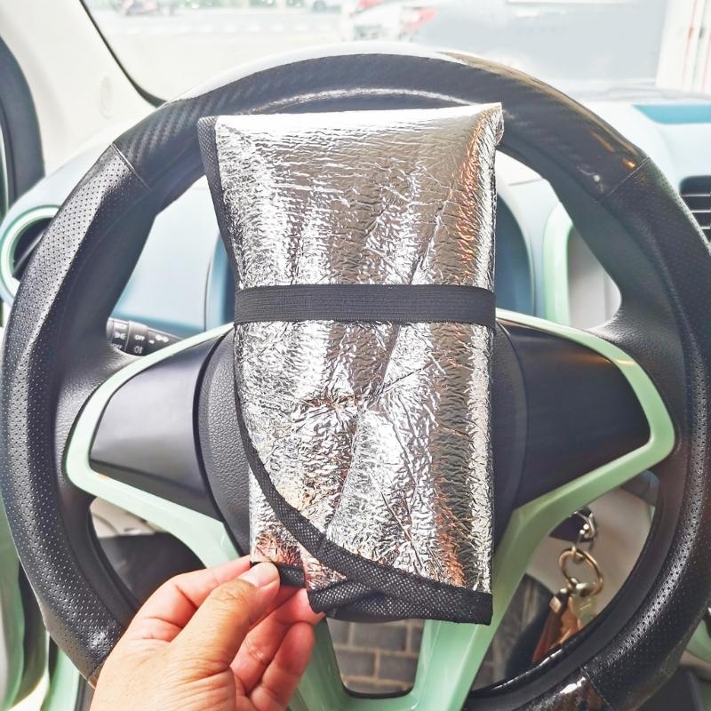 Car Steering Wheel Anti-Heat Sun Shade Cover Multipurpose Household for Indoor Outdoor Traveling Camping Supplies