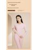 Men's and Women's Silk Cashmere Warm Round Neck Underwear Set