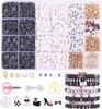 Cross-Border Polymer Clay Beading Set: DIY Bracelet Accessories & Loose Beads