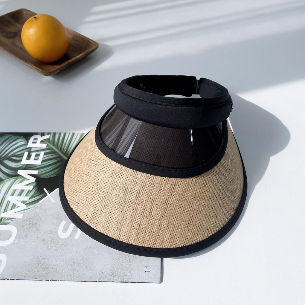 UV-blocking sports hat UV rattan straw sun cap