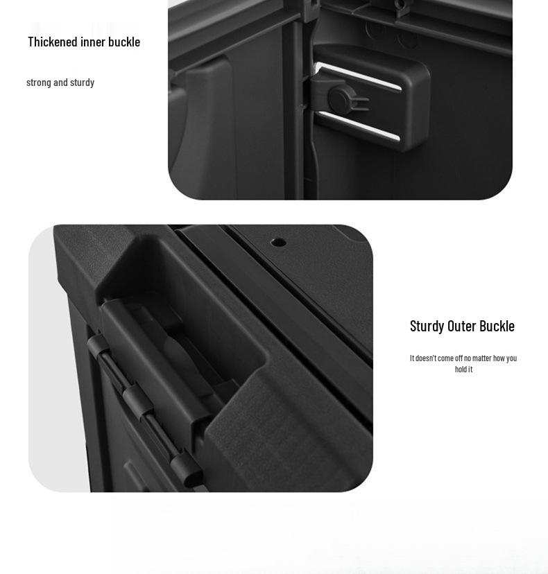 Folding Car Trunk Storage Box for Camping and Vehicle Interior Supplies
