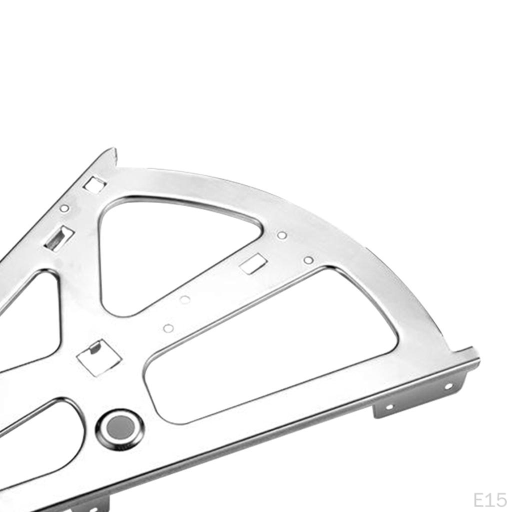1/2/3 Layer Home Shoes Drawer Cabinet Hinges Flip Plate Rack w/Fittings Stainless Steel for