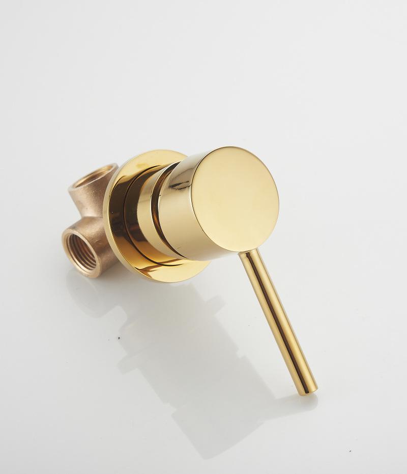 Wall-Mounted Water Drop Faucet with Adjustable Boom, Single-Hole Control, for Hot & Cold Water