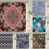 3D Printing Indian Boho Shower Curtain Bathroom Curtains With Hooks Bohemian Mandala Waterproof Fabric Bathtub Decor Screen