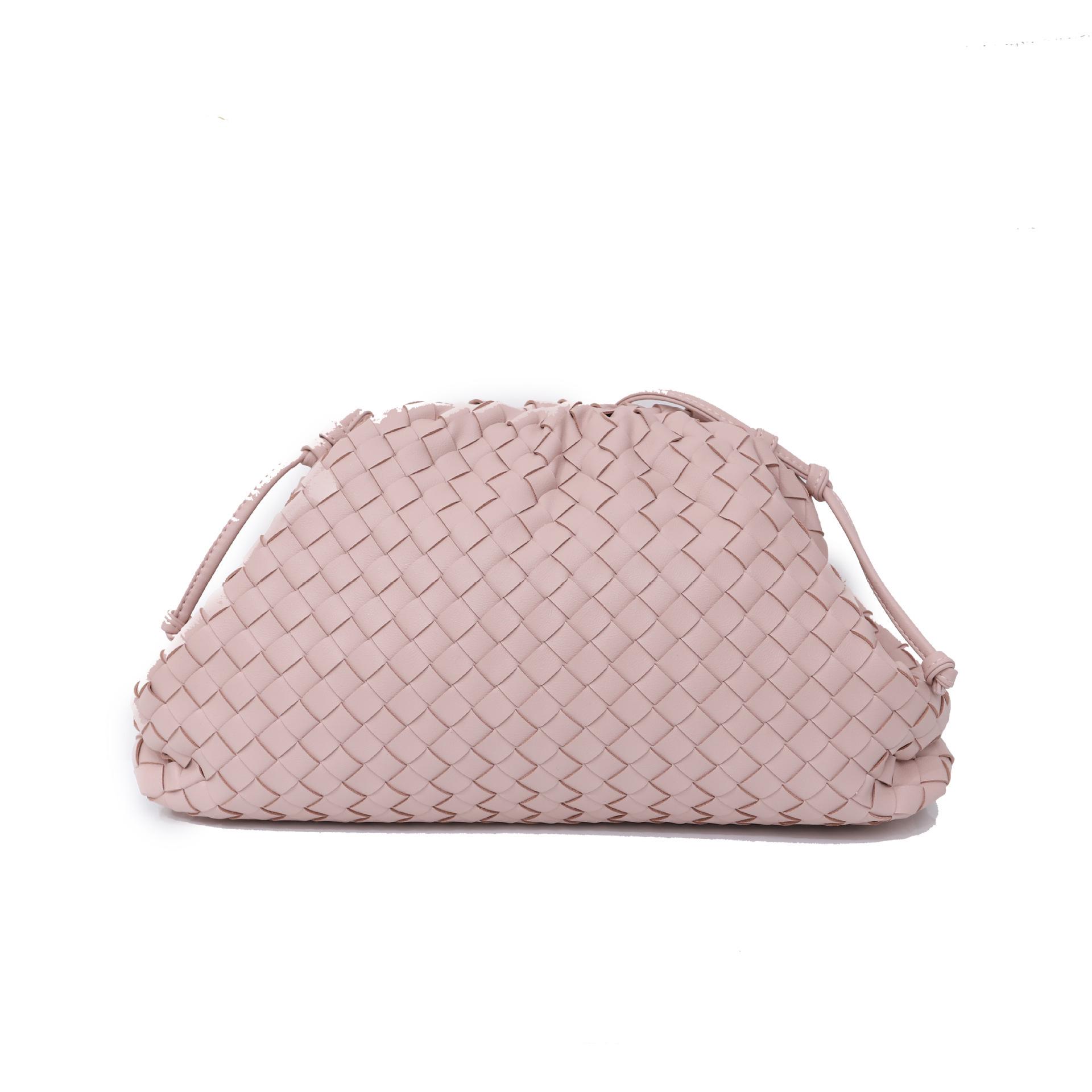 

2023 Женская мода плетеный клатч через плечо Dumpling: Милая и модная сумка на одно плечо