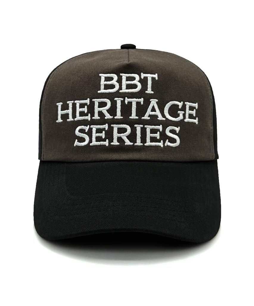 Baseubata Heritage Logo Cap(Dark Brown)