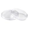 100 Pcs Clear 32mm Clear Plastic Coin Capsules Coin Holders Protector Cases Round Artware Storage Boxes Household Storage Tools