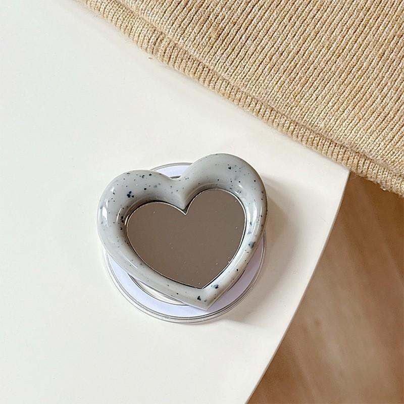

Korean Ins Minimalist Mirror Phone Magnetic Suction Suitable Magsafe Desktop Airbag Bracket Telescopic Women s Makeup