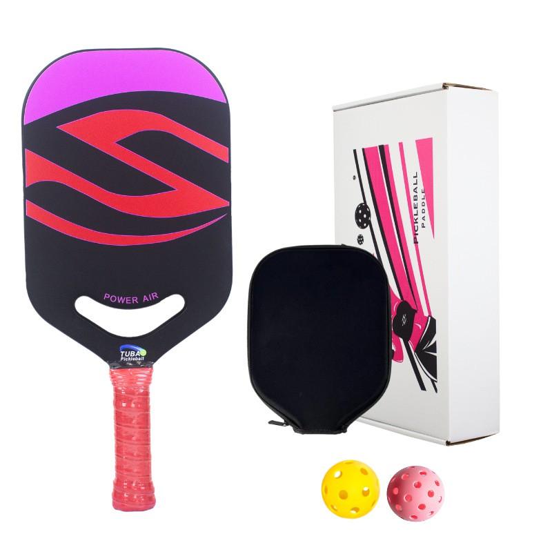 Carbon Fiber Pickleball Paddle USAPA Approved Selkirk Style Training Match Grade With Face Cutout Design