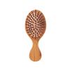 Detangling Hair Wooden Brush Soft Goat Hair Brush Head Massage Portable Comb Baby Cute Hair Bath Brush Comb Set