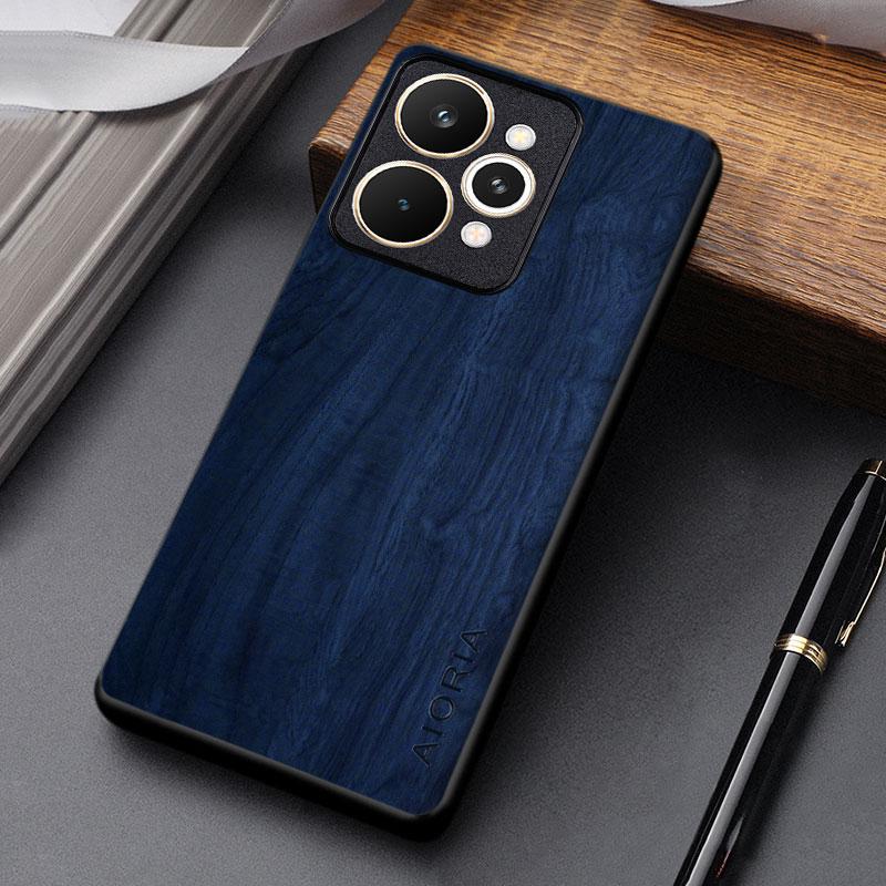 For Realme 15 Pro 15T Case Capa Coque Lightweight Durable Wooden Prattern Pu Leather Cover for Realme 15t Case Funda