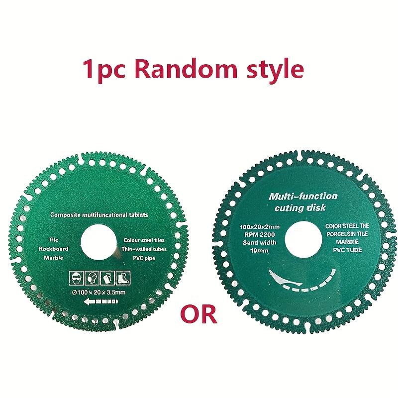 Unbreakable Disc: With The Diamond Grinding Wheel For Smooth Slicing, Chamfering Of Tile, Marble, Slate, PVC Pipe And Wood!