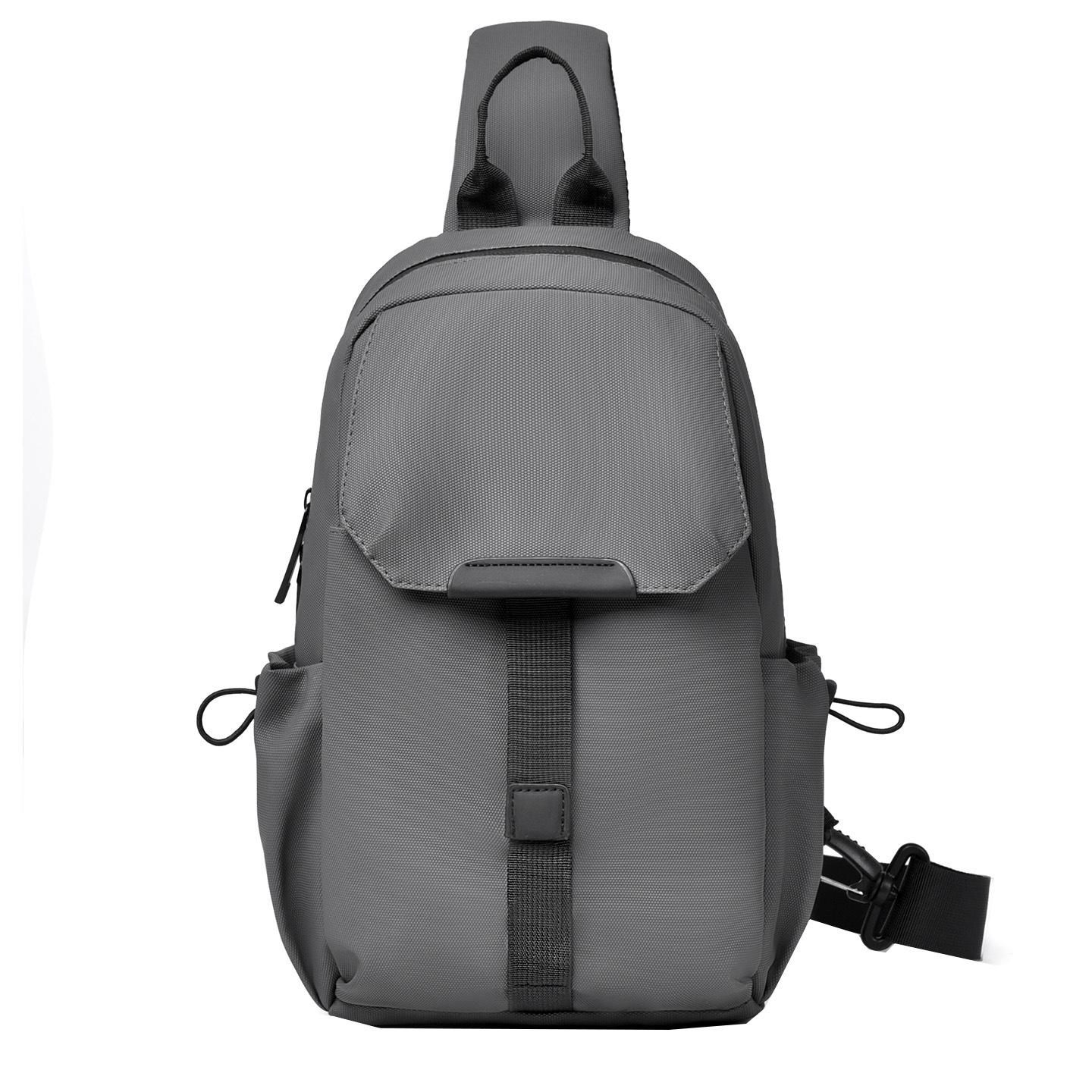 

Мужская нагрудная сумка Повседневная мотоциклетная сумка Водонепроницаемая Многофункциональная Студенческая сумка через плечо