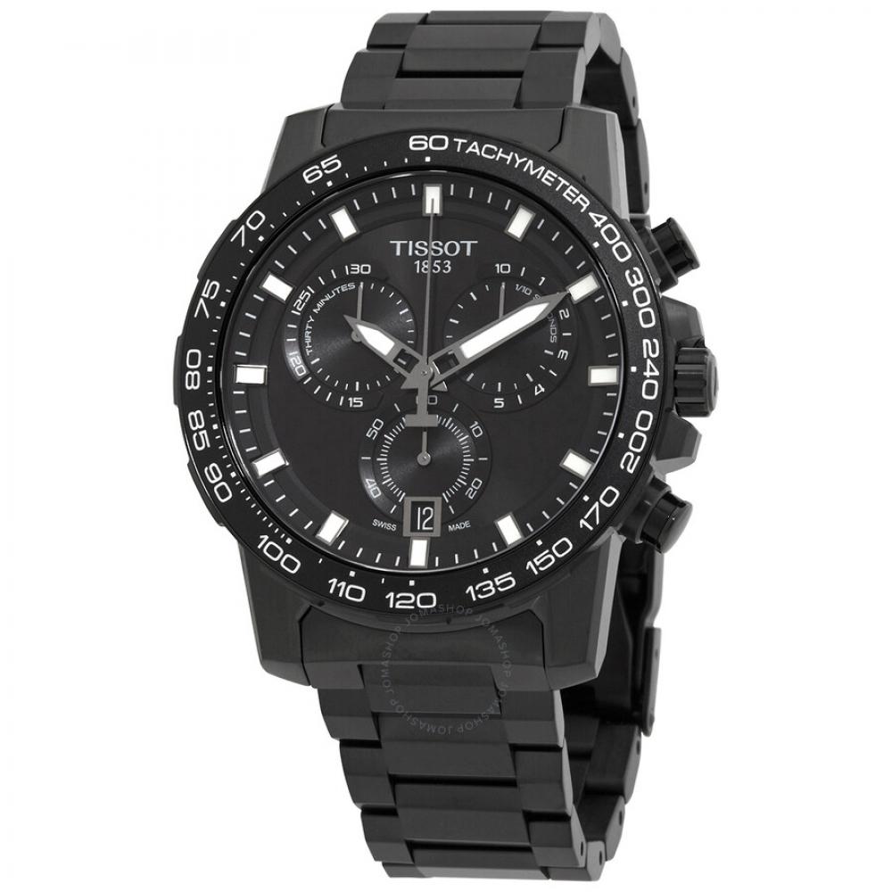 

Tissot Чоловічий годинник T Sport Chronograph з кварцовим чорним циферблатом T125.617.33.051.00