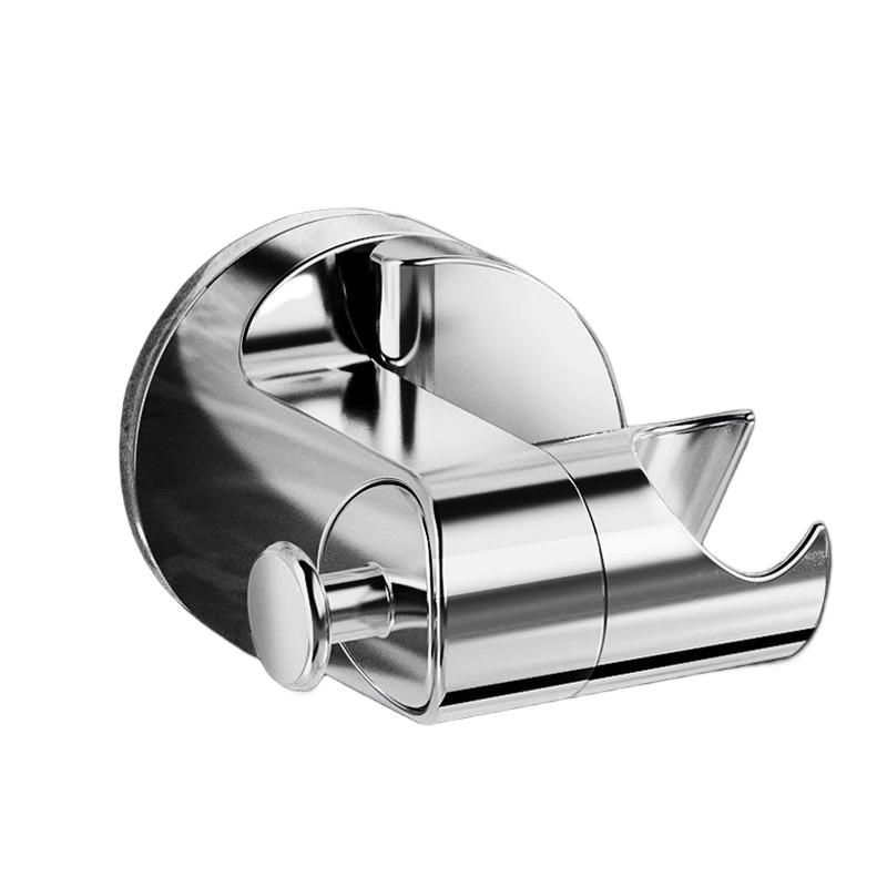 No Drill Suction Cup Shower Head Holder Adjustable Wall Mounted Shower Bracket Universal Bathroom Shower Base Accessories