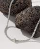 Mcel Silver Tia Pavé Ball Necklace