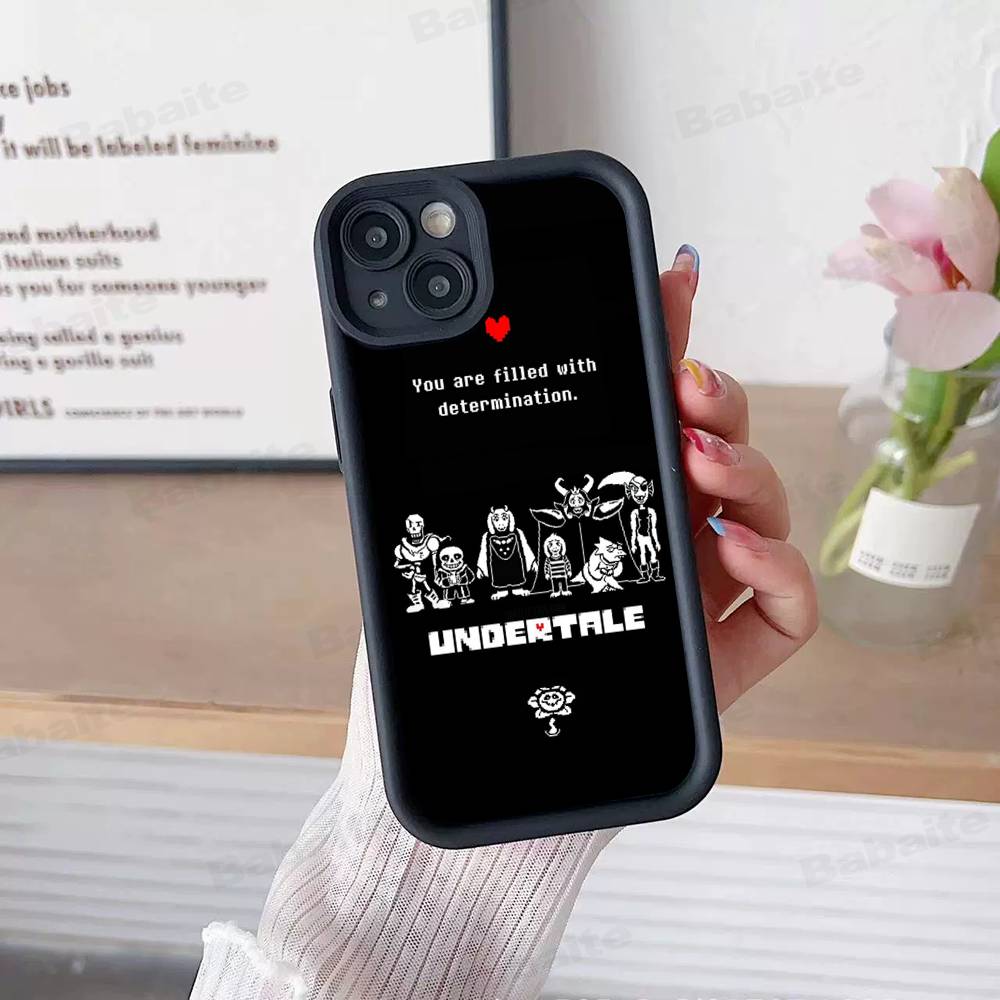 U-Undertale Spiel Handyhülle Für IPhone 17 16 15 14 13 Pro Max Plus 12 11 Hülle