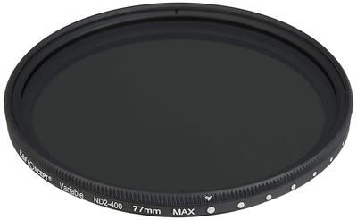 Konzept 77mm NDX Variabler ND Lichtreduzierer Dünner Rahmen K&F Filter, ND2-ND400 Bereich, Design, KF-NDX77