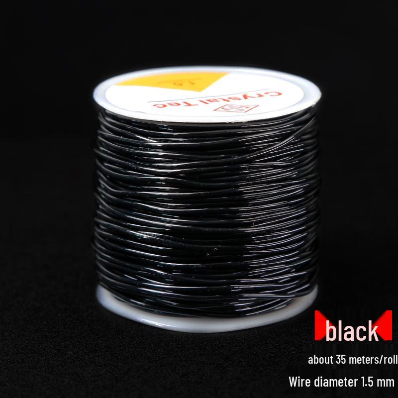 Transparent Elastic Cord for Beading and Jewelry - Wear-resistant, DIY Wenwan, Buddhist Bracelets