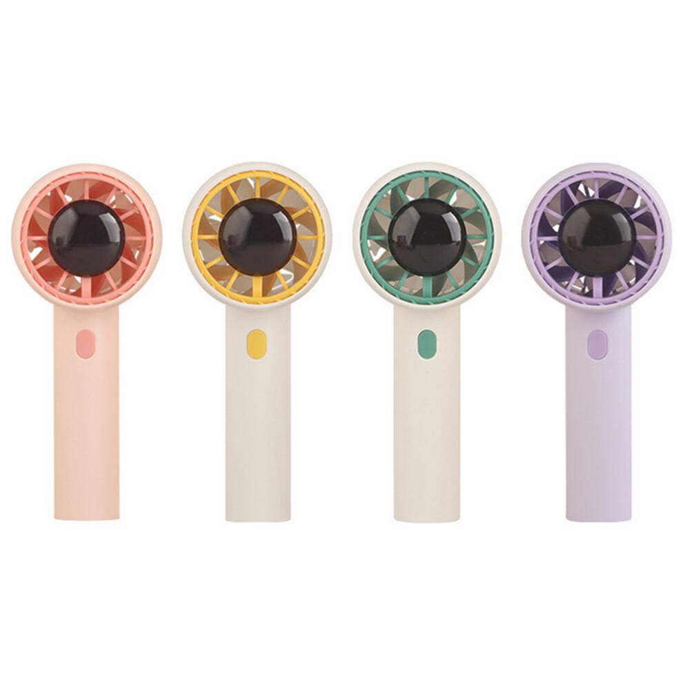 Powerful Handheld Fan Low Noise Cooling Fan for Outdoor,-Green