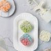 Food Safe Plastic Moon Cakes Maker Set 75g Kite Pattern Molds Easy Press Mechanism Holiday Baking Essential
