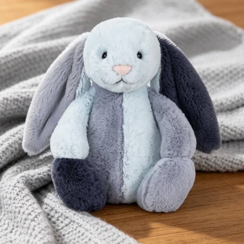 Peluche da Collezione Coniglio con Cotone PP per Bambini e Collezionisti