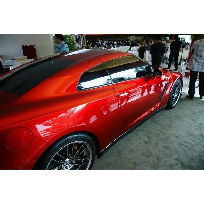 Ultra lesklá červená metalická fólie na polepy aut Wrap fólie Samolepka na auto Decal Pro Motor Počítač Nábytek Grafika na auto