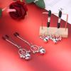 1 Pair Bell Breast Clip Nipple Clips SM Female Nipple Massage Clamps Clitoris Stimulation Adult Sex Toy For Women Training Tool