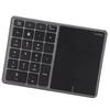 Wireless Numeric Keypad 2.4G 22 Keys   Lightweight Portable Type C ABS   Number Pad for Study Work