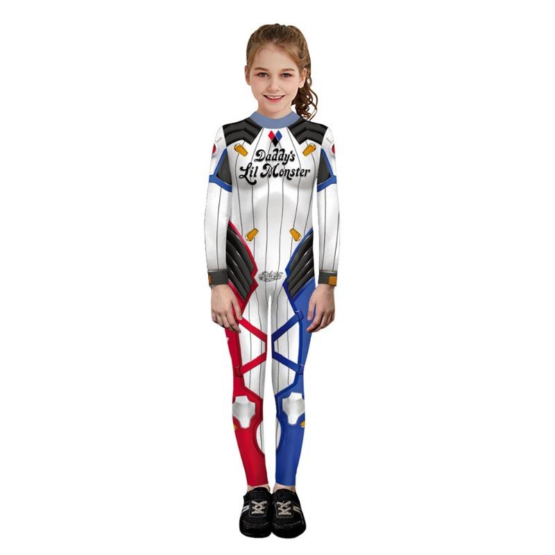 Children's Avatar Performance Cosplay Costume Character Digital Printing Bodysuit