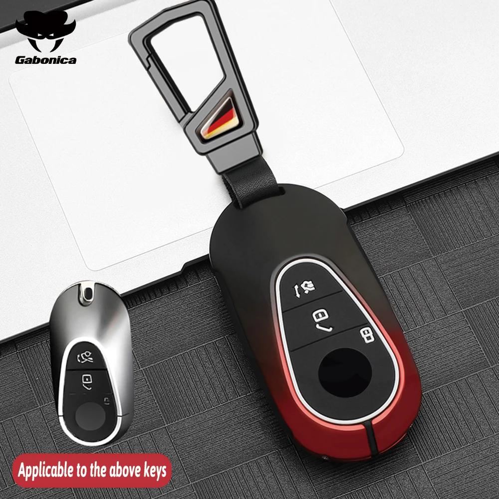 Zinc Alloy Car Key Case Cover Shell For Mercedes Benz W223 W206 S350L S400L S450L S500L  C /S Class Protector Accessories