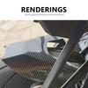 For BMW S1000RR 2009 2010 2011 2012-2018 ABS Carbon Fiber Rear Mudguard Chain Cover Splash Guard Fairing Motorcycle Parts