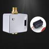 HLK DC Induction Brass Solenoid Valve Automatic Touchless Sensor for Hotel Toilet Flush Valve Water Saving Modern Design
