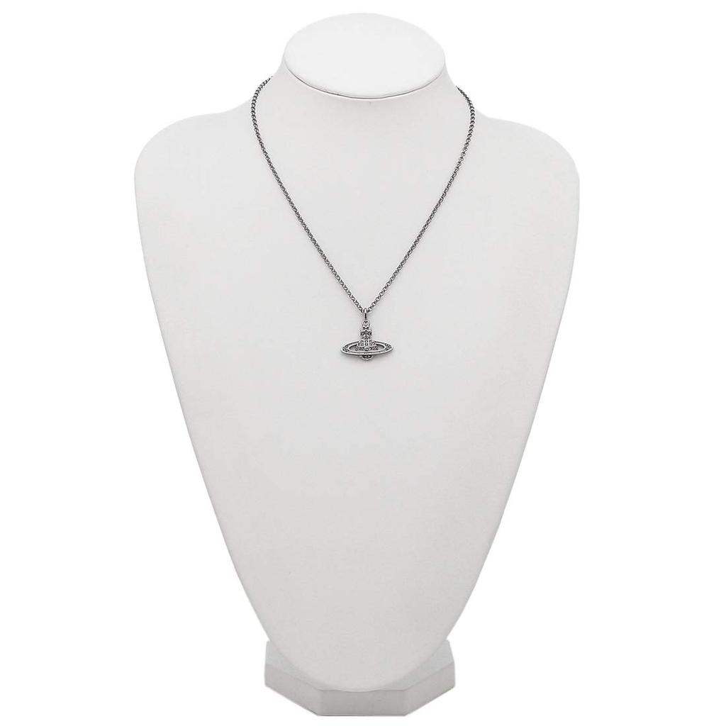 Necklace Accessories Mini Bus Relief Pendant 63020086 752107B Gunmetal [Vivienne Westwood] Women's (4) [Used]