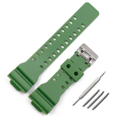 Replacement Resin Silicone Watch Strap Compatible with and GD120 Series Watches [syzynicy] G-SHOCK GA110, GA100, GA-900, GA-110GB,