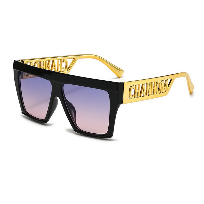 

New fashion sunglasses thick legs hollow decorative personalized sunglasses women s trendy sunglasses MN5541